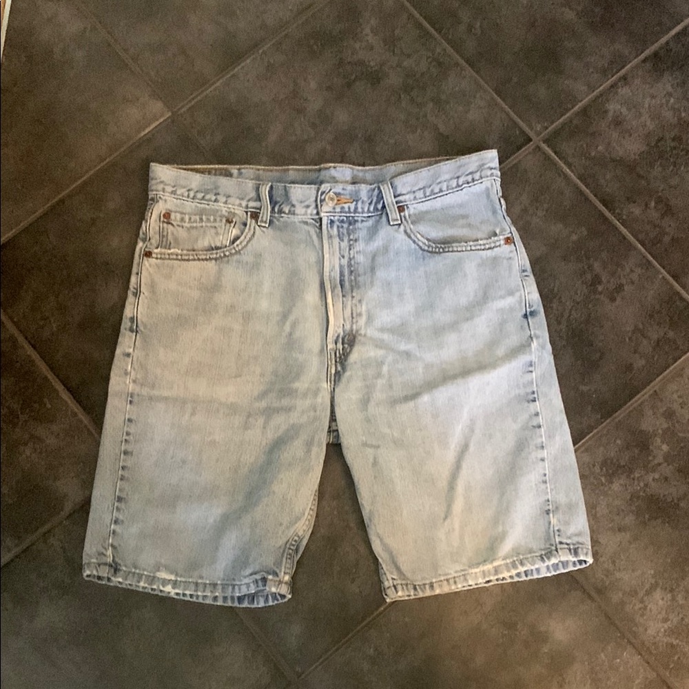 Levi's Blue Jean Shorts Classic Denim Style